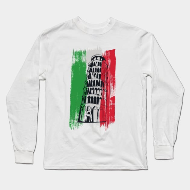 ITALIA Long Sleeve T-Shirt by FUNNY LIFE